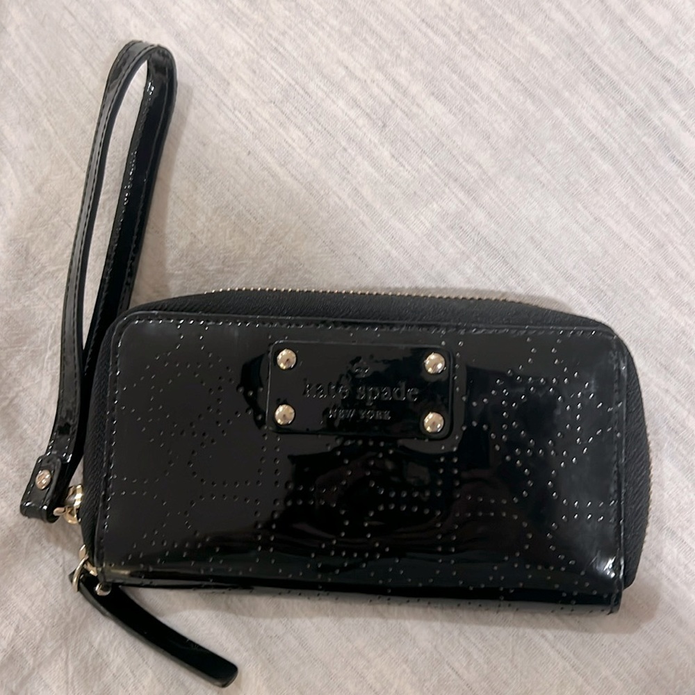 Kate Spade Wristlet Wallet -Black